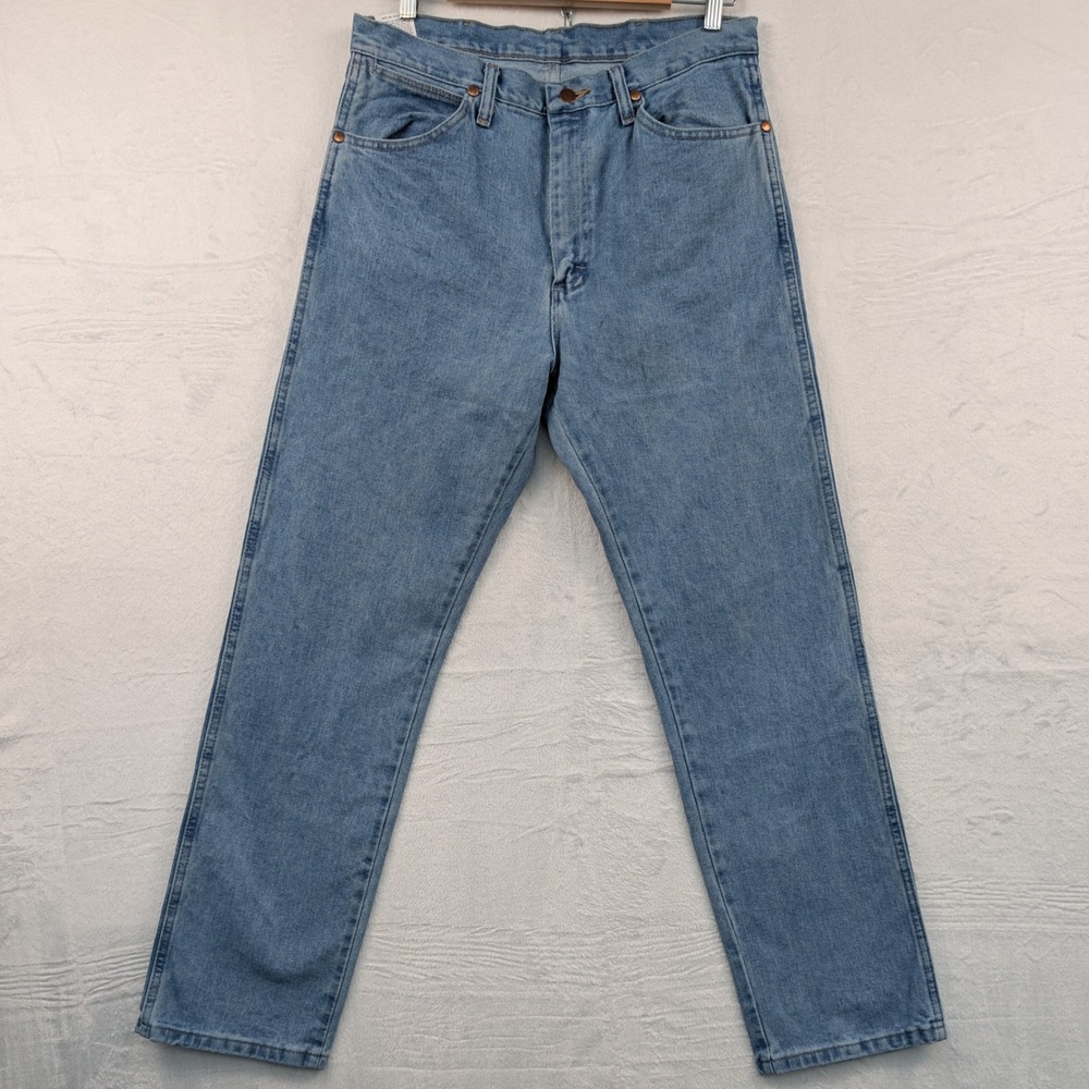VTG NWT Wrangler Jeans Men's 33x32 Blue Cowboy Cut Original Fit Straight Leg 90s